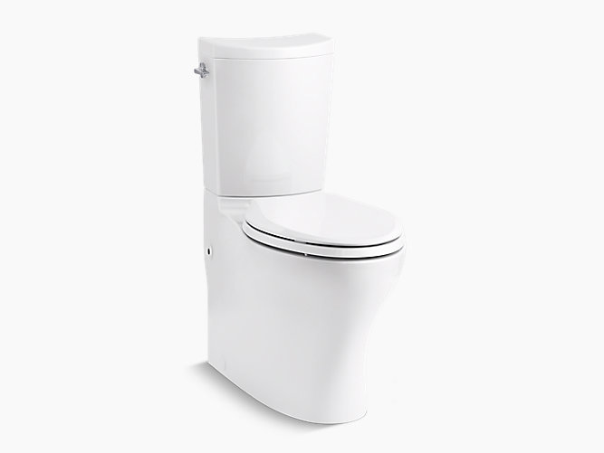 K 75790 Persuade Curv Elongated Dual Flush Toilet Skirted Trapway Kohler - Kohler Persuade Toilet Seat Installation